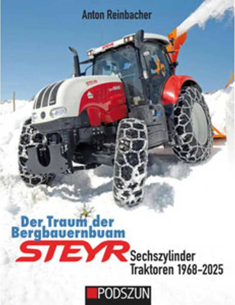 Livre pour Passionnés de Tracteurs Steyr : Guide 6 Cylindres de 1968-2025