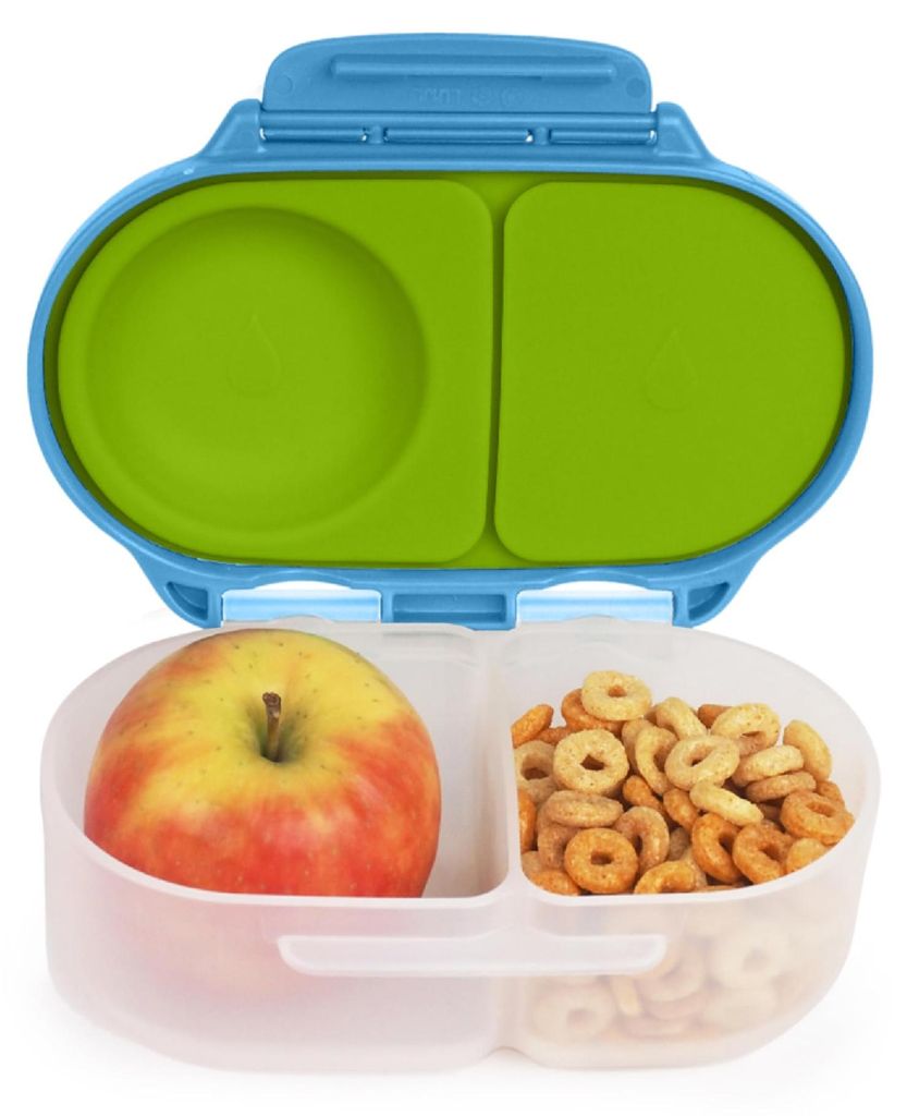 Mini-Lunchbox für Kinder mit Fächern | Bento-Box mit 2 auslaufsicheren Fächern | Lunchbox für Mahlzeiten und Snacks | Platz für ganzes Obst | ...