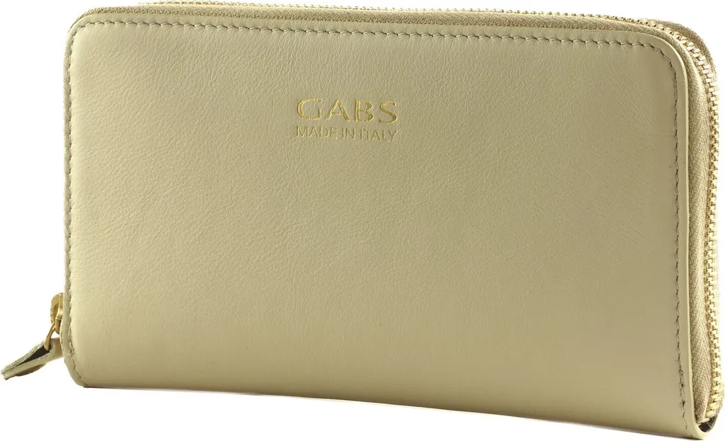 Gabs GMONEY17 Portafoglio Pelle Latte Beige - Made in Italy Offerta