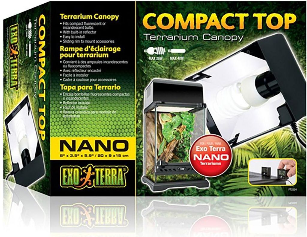 Coperchio Exo Terra Compact Top 60 x 20 x 9 cm Immagine del prodotto 