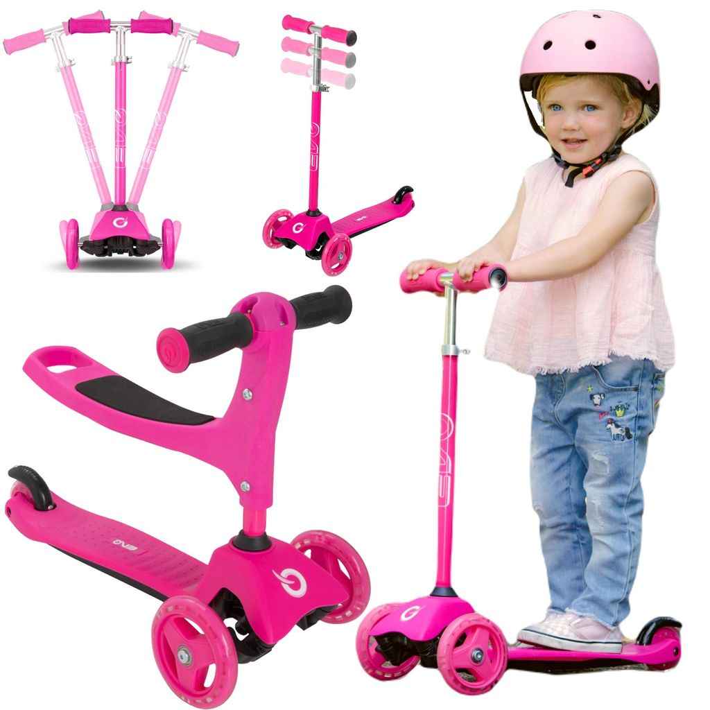 Evo Adjustable – tříkolová dětská koloběžka 2 v 1 typu Obrázek produktu 