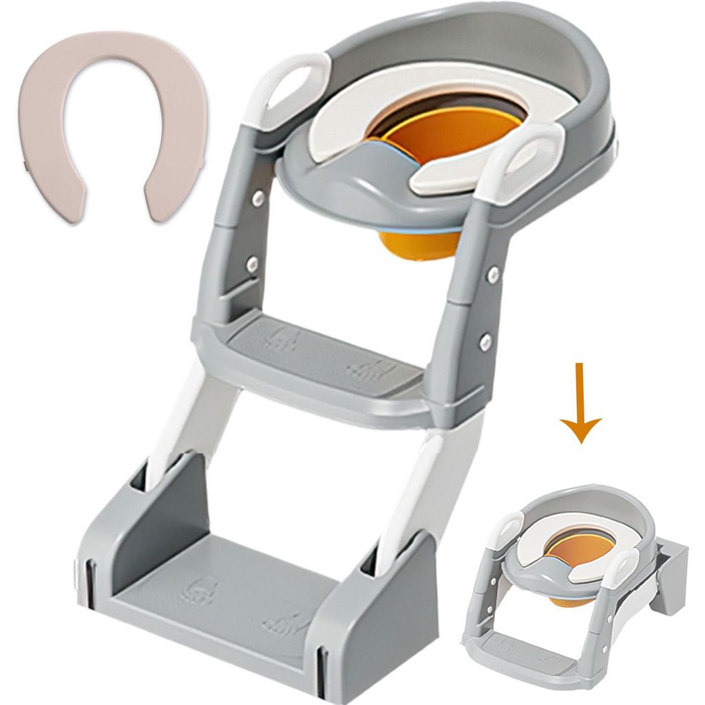 Toilettensitz Kinder mit Treppe Toilettentrainer für Kinder Produktbild 