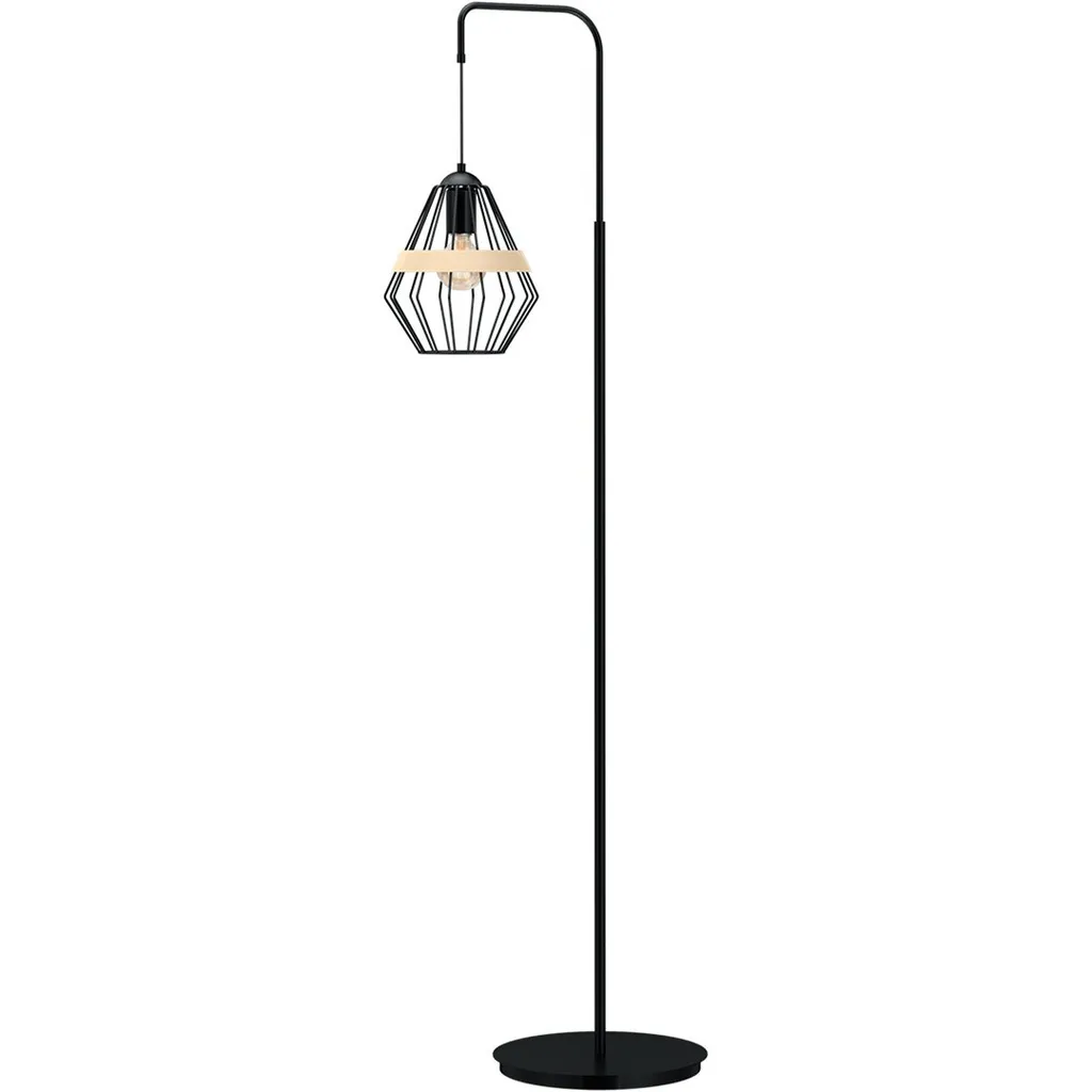 Lampadaire 1x60W E27 CLIFF MLP5528 Milagro - Luminaire intérieur noir