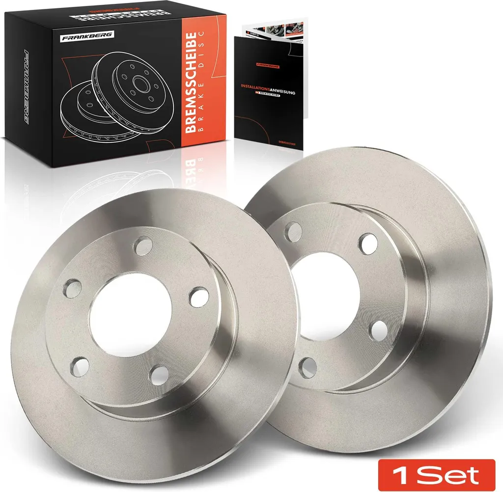 Paire de disques de frein arrière pour rénovation VW Passat et Audi A4