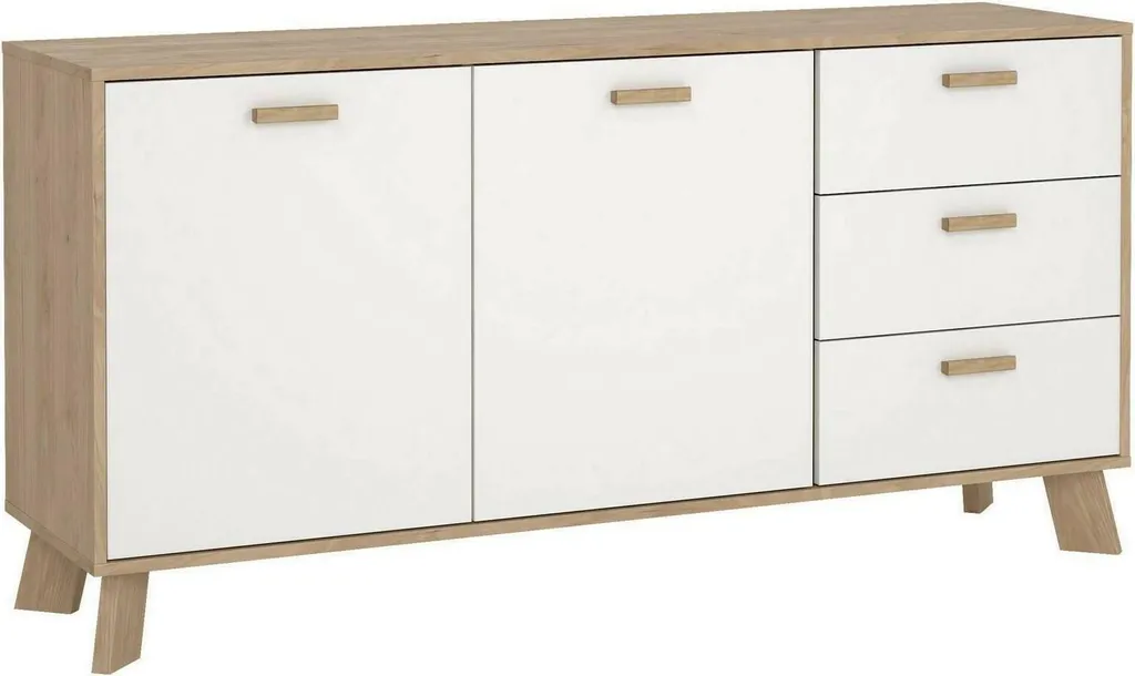 Buffet Pepito 147x39x73 cm : Stop au Désordre avec ses 3 Tiroirs