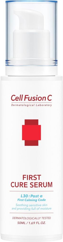 CELL FUSION C First Cure für empfindliche Haut kühlt und spendet Feuchtigkeit nach der Behandlung