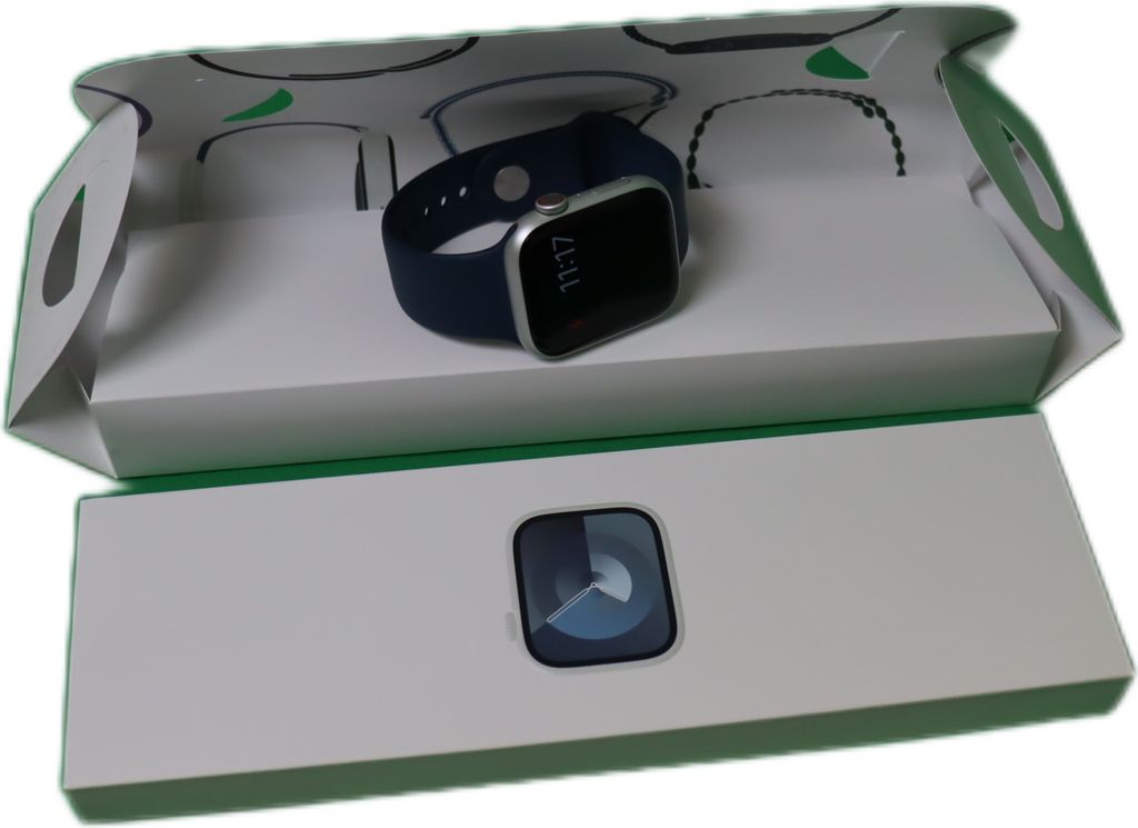 Apple Watch 9 Cell 45mm Alu Mitternacht Sportarmband S/M Obrázok produktu 