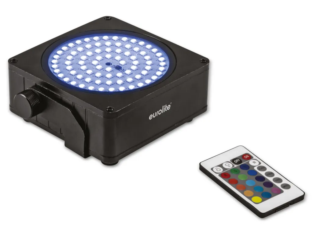Eurolite AKKU IP Flat Light SMD Projecteur Étanche sans Fil Compact - 7