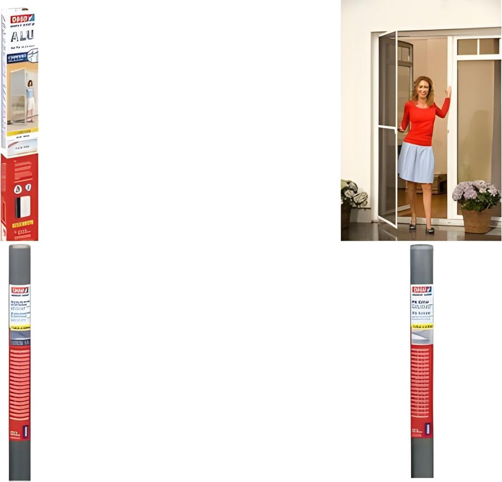 tesa vliegenhorrolie, navulrol voor deuren, 1,2 m x 2,5 m Productafbeelding 