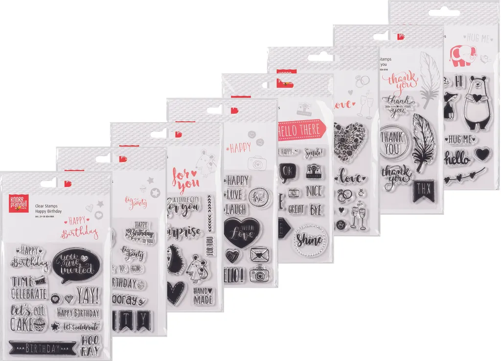 KNORR prandell 2118834099 Présentoir pour Clear Stamps en Acrylique