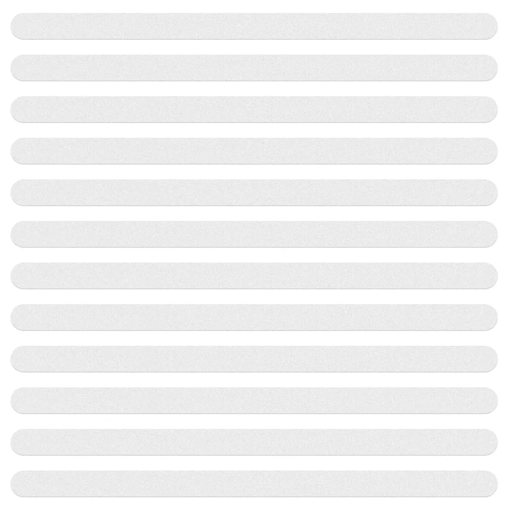 Bandes adhésives antidérapantes en pierre et sols lisses - 12x (2x38cm)