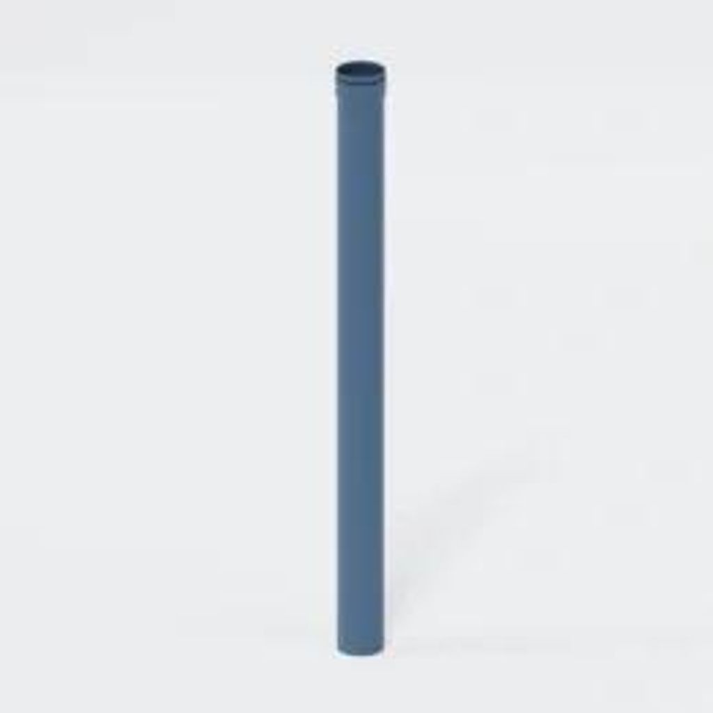 POLOPLAST Rohr, POLO-KAL XS, DN160, 160x2000mm, PP-MD, blau, Stange mit 2m, 1 Stk.