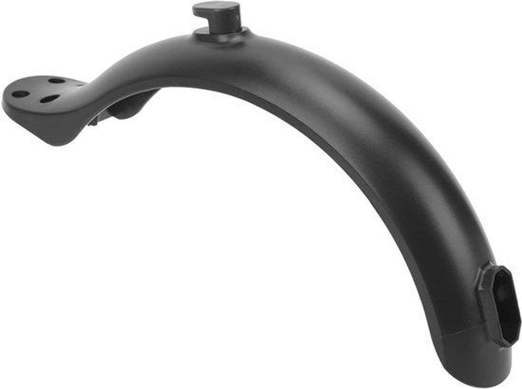 Elektrische Scooter Spatbord Vervanging Zwart - Professionelles Design mit 4 Lüftungsgittern