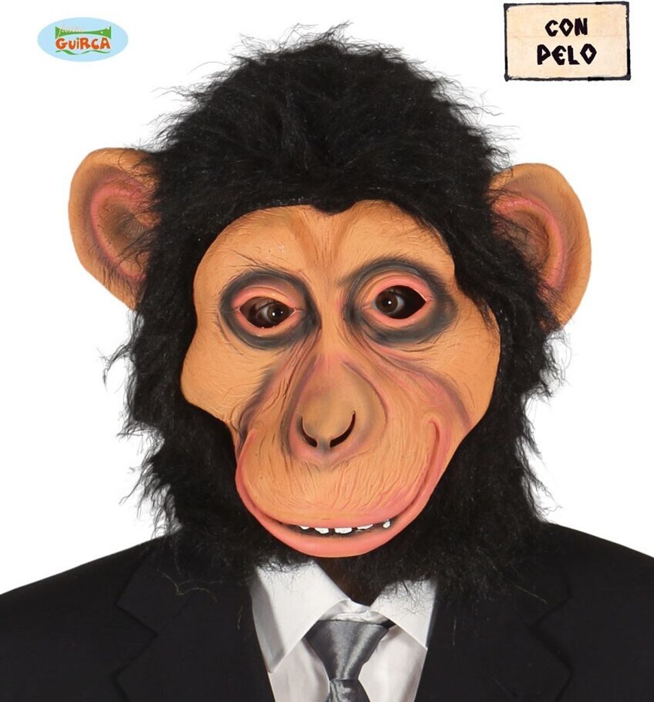 Tier Maske Schimpansen Affen Maske Karneval Party Kostüm Produktbild 