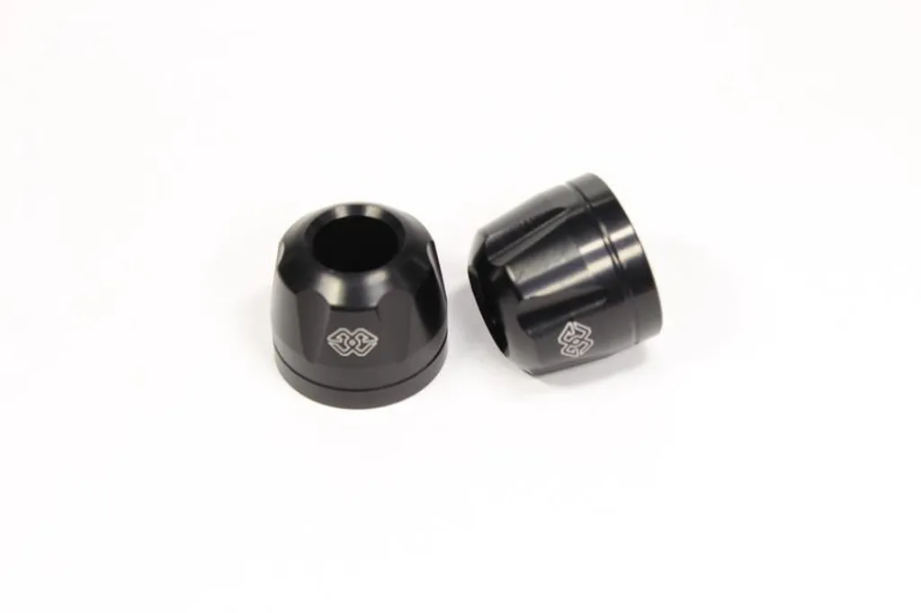 Gilles Tooling IP Embouts de guidon en aluminium noir pour Yamaha