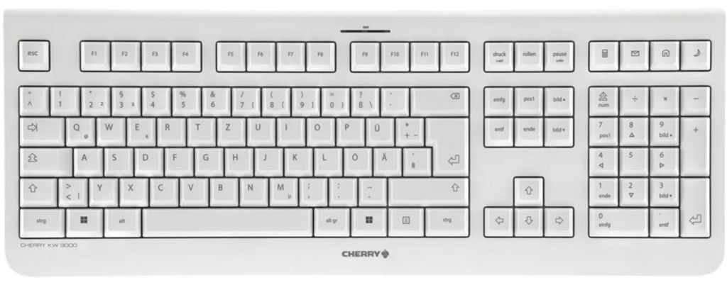 Cherry JK-3000DE-0 CHERRY TAS KW 3000 senza fili con layout Immagine del prodotto 