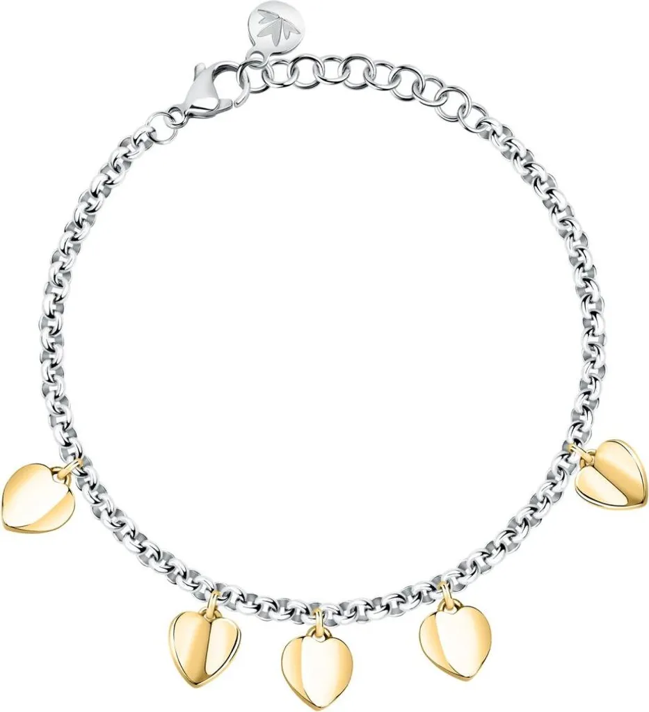 Bracelet bicolore Pailettes SAWW04 aux reflets scintillants et romantiques