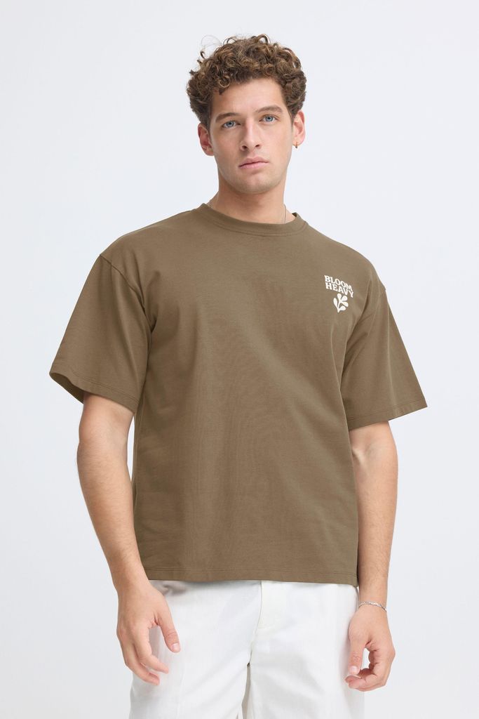 Casual Friday CFRude Herren T-Shirt Kurzarm Shirt 100% Baumwolle Relaxed Fit