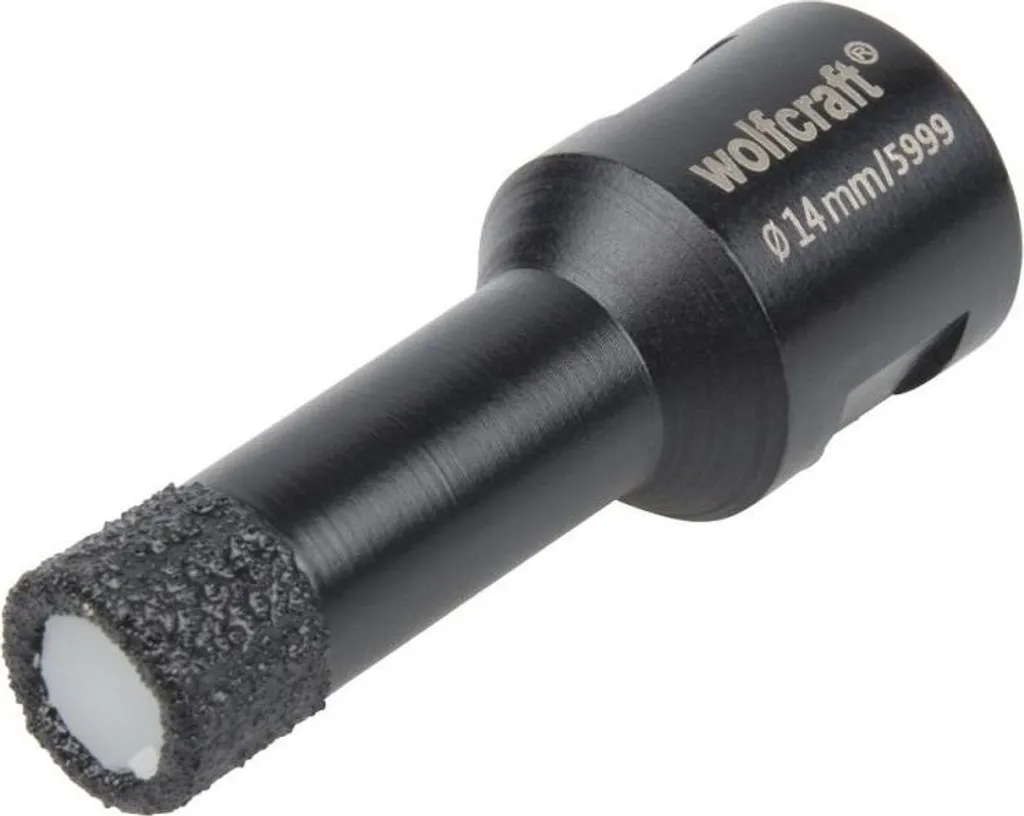 Wolfcraft 5999000 Ceramic WS: Fresa Diamantata 14mm M14 per Gres
