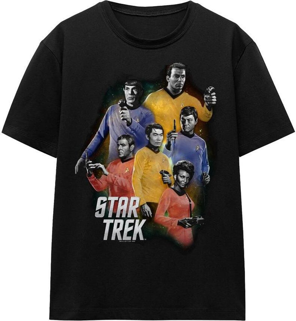 Star Trek - T-Shirt für Herren/Damen Uni TV16159 (S) (Schwarz)
