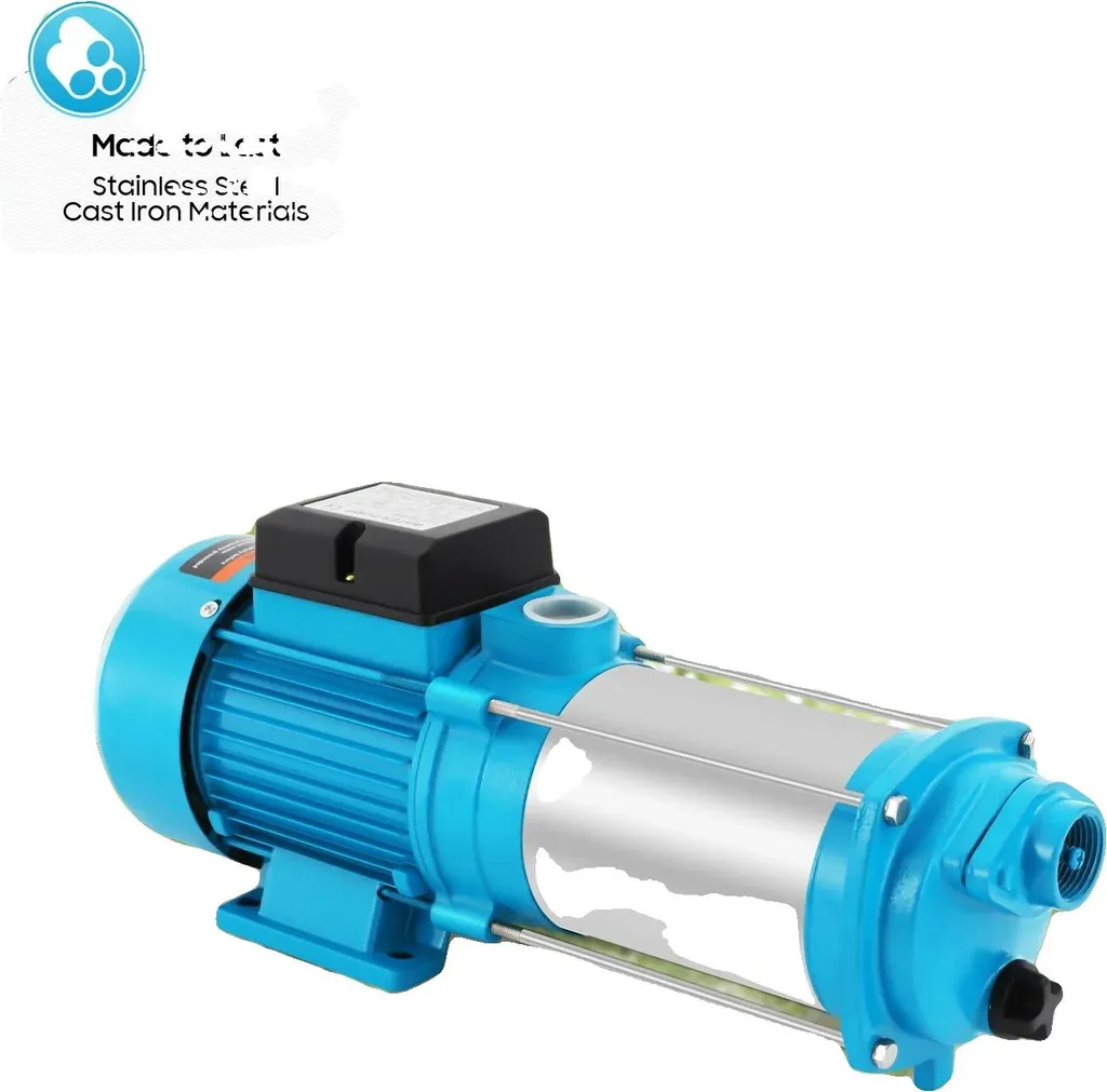 Pompe centrifuge bleue haute efficacité IP44 pour arrosage de jardin