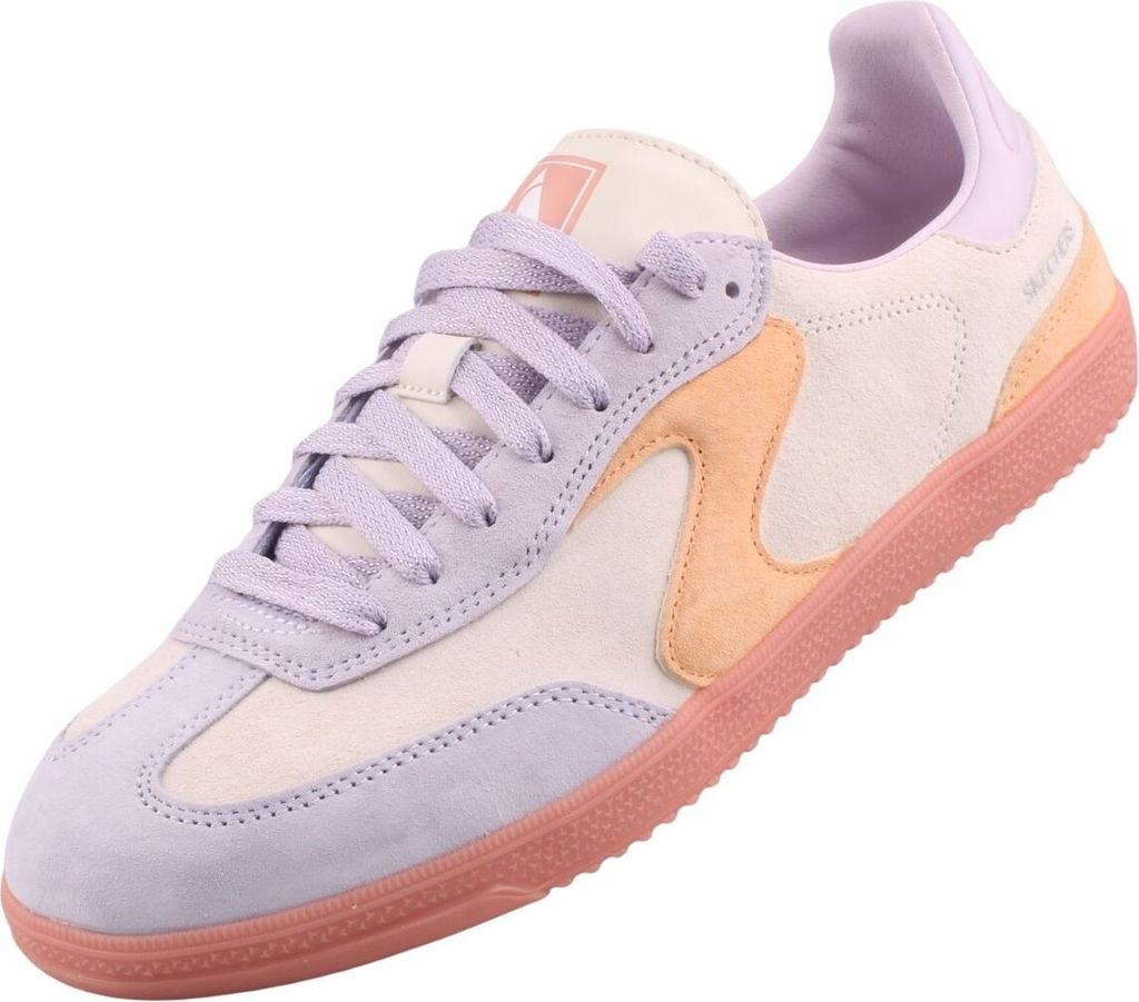 A single Skechers women's sneaker is shown against a white background.