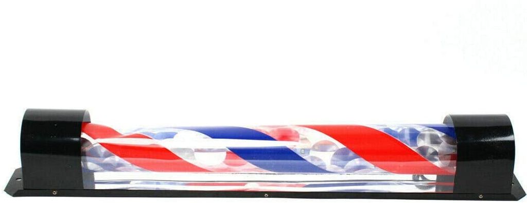 LED Barbierstab Leuchtkugel Barber Pole Friseur Licht Produktbild 3