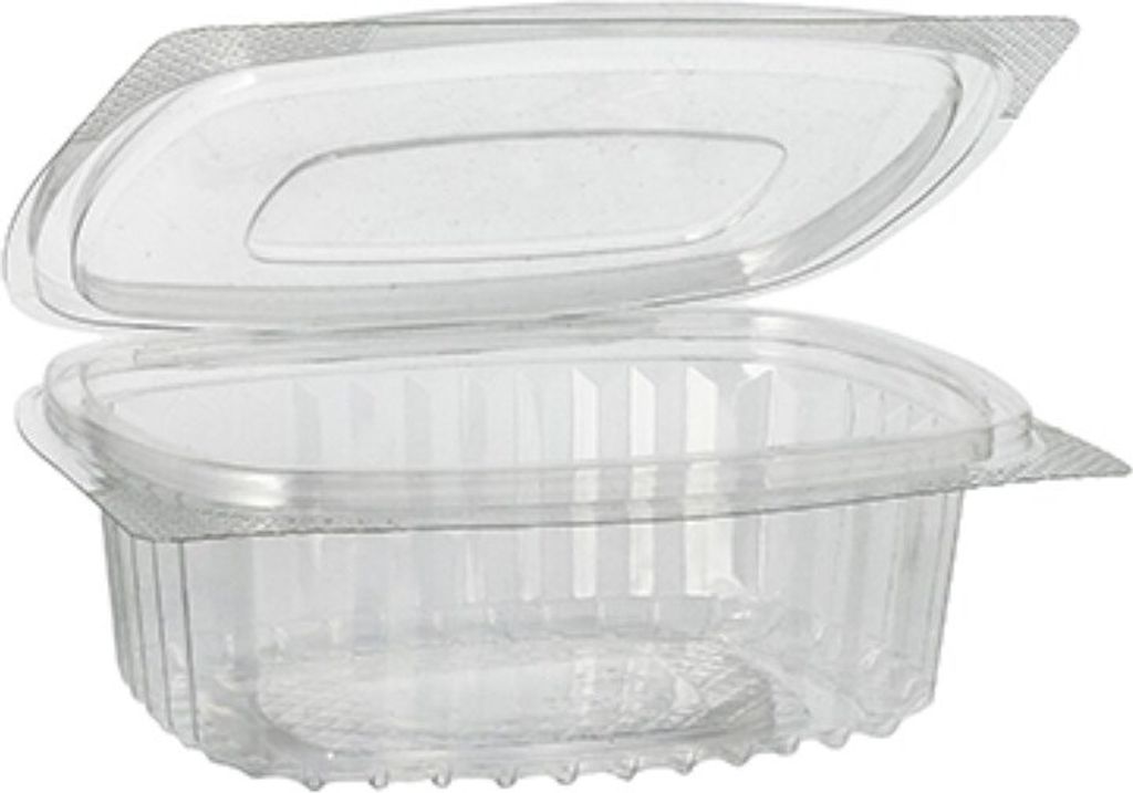 Starpak 50 Feinkost- und Salatschalen mit Klappdeckel, Produktbild 