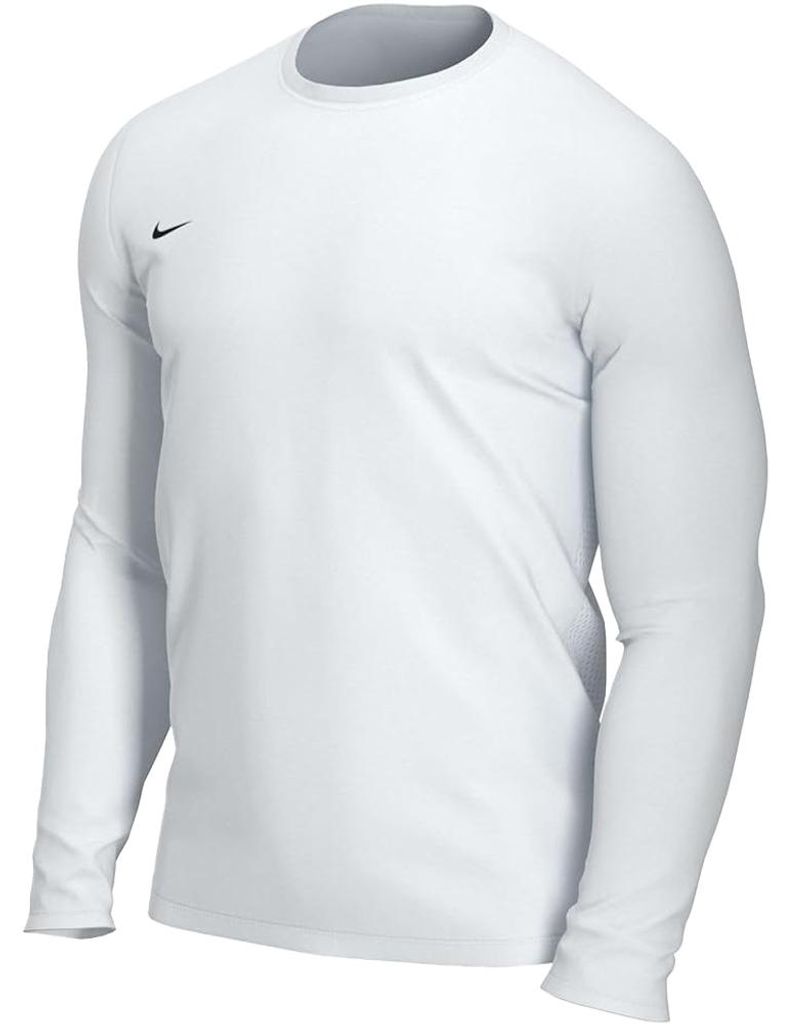 Nike - "Park VII" T-Shirt für Herren Langärmlig MR428 (XXL) (Weiß)