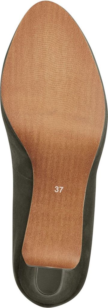 MARCO TOZZI Damen Pumps Trichterabsatz samtige Haptik runde Produktbild 