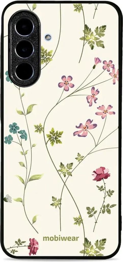 Handyhülle für Galaxy A26 5G, Mobiwear Glossy Case, Idyllische Blüte
