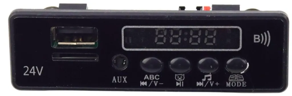 Panneau musical basse tension 24 V avec avertisseur sonore intégré