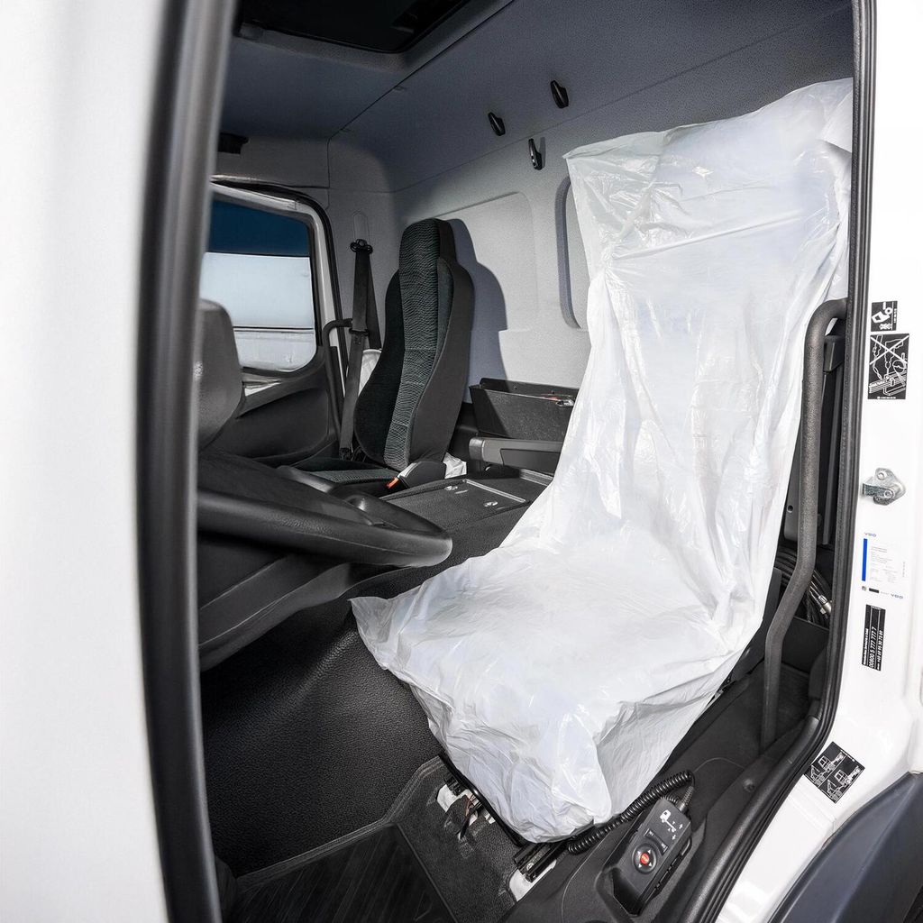 500x Sitzschoner Einweg-Sitzbezug XL LKW weiß 1400 x 850 mm 13my auf Rolle