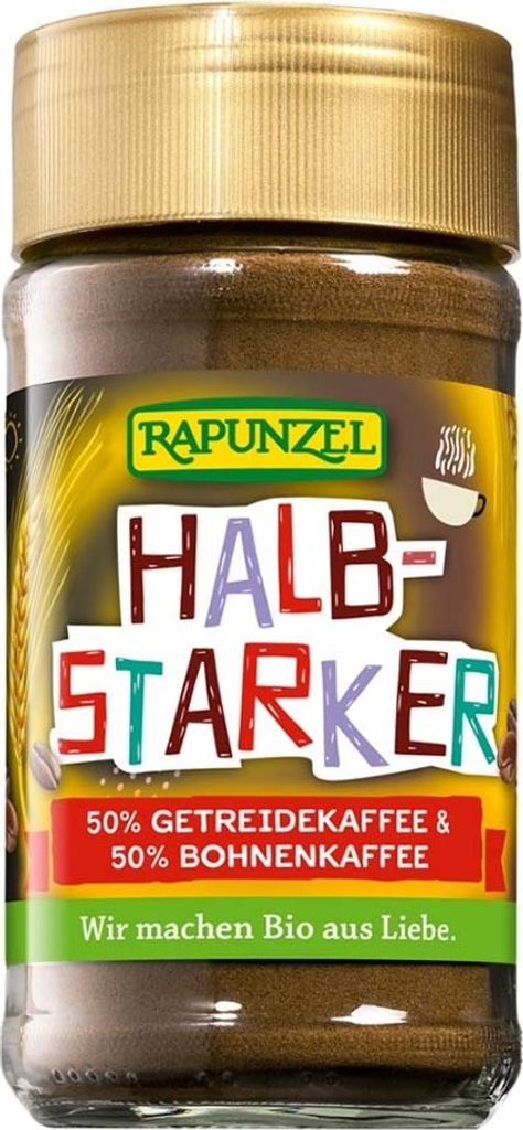 Halbstarker Instant - caffè di grano/di fagioli 100g Immagine del prodotto 