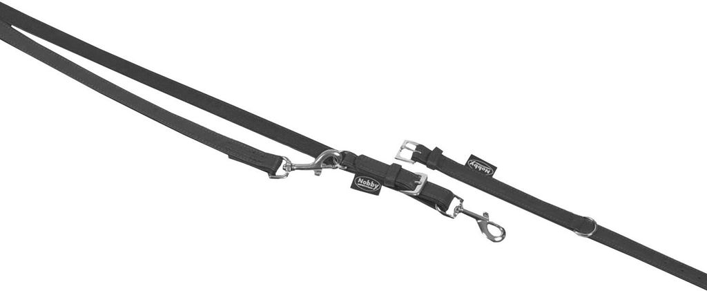 Nobby Führleine "SOUTH" 2 m, 14 mm schwarz