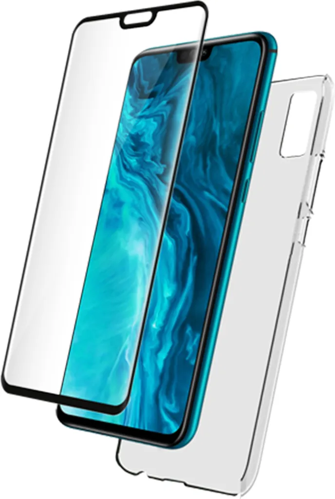 Protezione Invisibile Honor 9X Lite BigBen: Cover TPU + Vetro 9H
