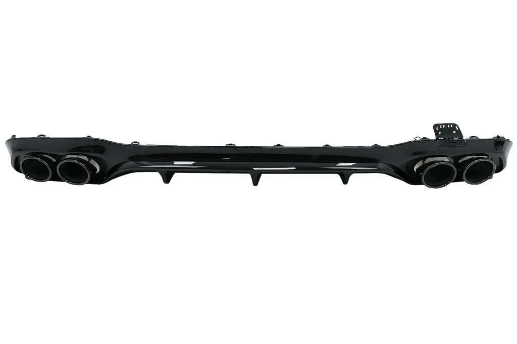 Diffuseur E53 Night Package Noir pour Mercedes W213 Classe E 2016 à 2019 - 2