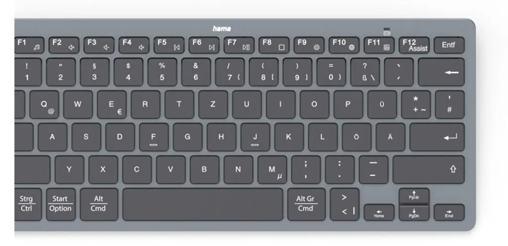Clavier sans fil Bluetooth Hama Travel 400 compact pour tablettes PC