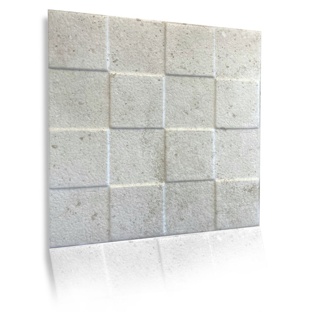 Polystyrol Paneelen XPS Styropor 50x50 cm – Betonoptik Marmor Imitation | Leichte Wandverkleidung Deckenpaneele Moderne Raumgestaltung 0,25m²