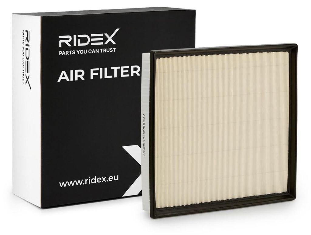 Luftfilter RIDEX 8A0227 für FORD Transit Custom V362 Kastenwagen (FY, FZ) Filtereinsatz
