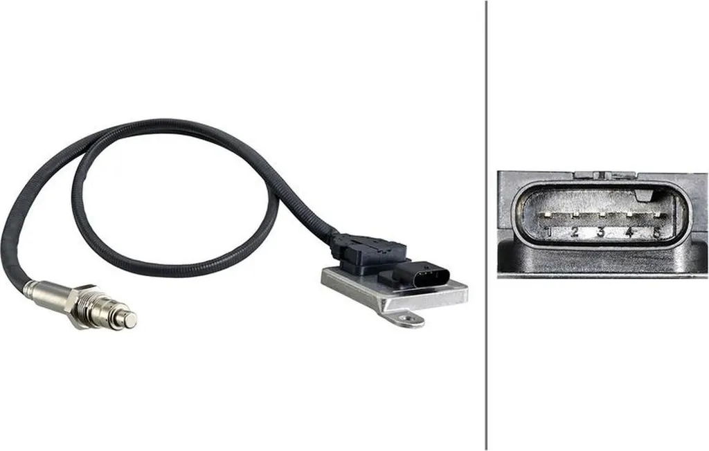 Capteur NOx HELLA M20X1,5 5 pôles 790mm pour Mercedes-Benz Vito