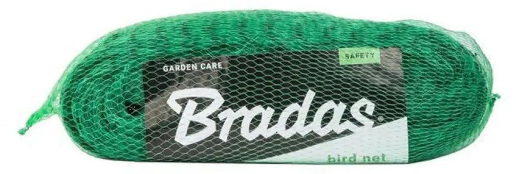 Vogelschutznetz – VOGELNETZ, 7 g/m² – 5 x 10 m, Bradas, 19x19mm