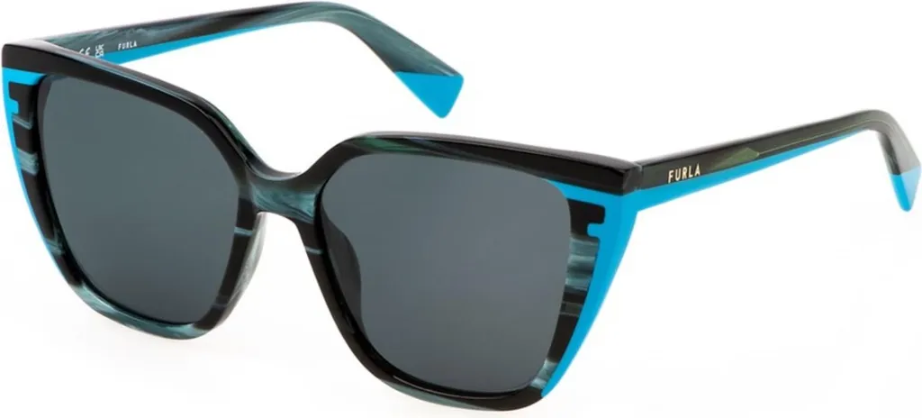 Lunettes de soleil Furla SFU782 5506M8 - Monture élégante pour femme