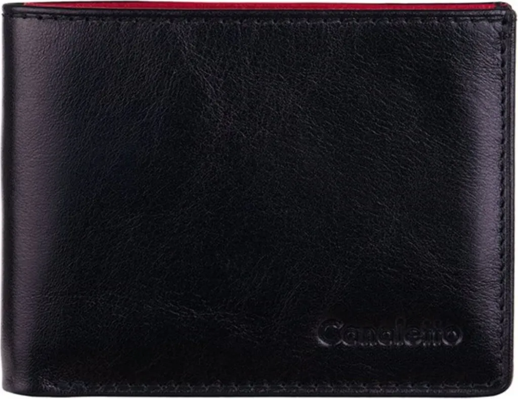 Portefeuille Canaletto PD1167s163165 en cuir véritable de haute qualité