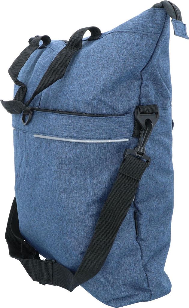 Dresco Einzelfahrradtasche und Shopper 18 Liter Blau Produktbild 