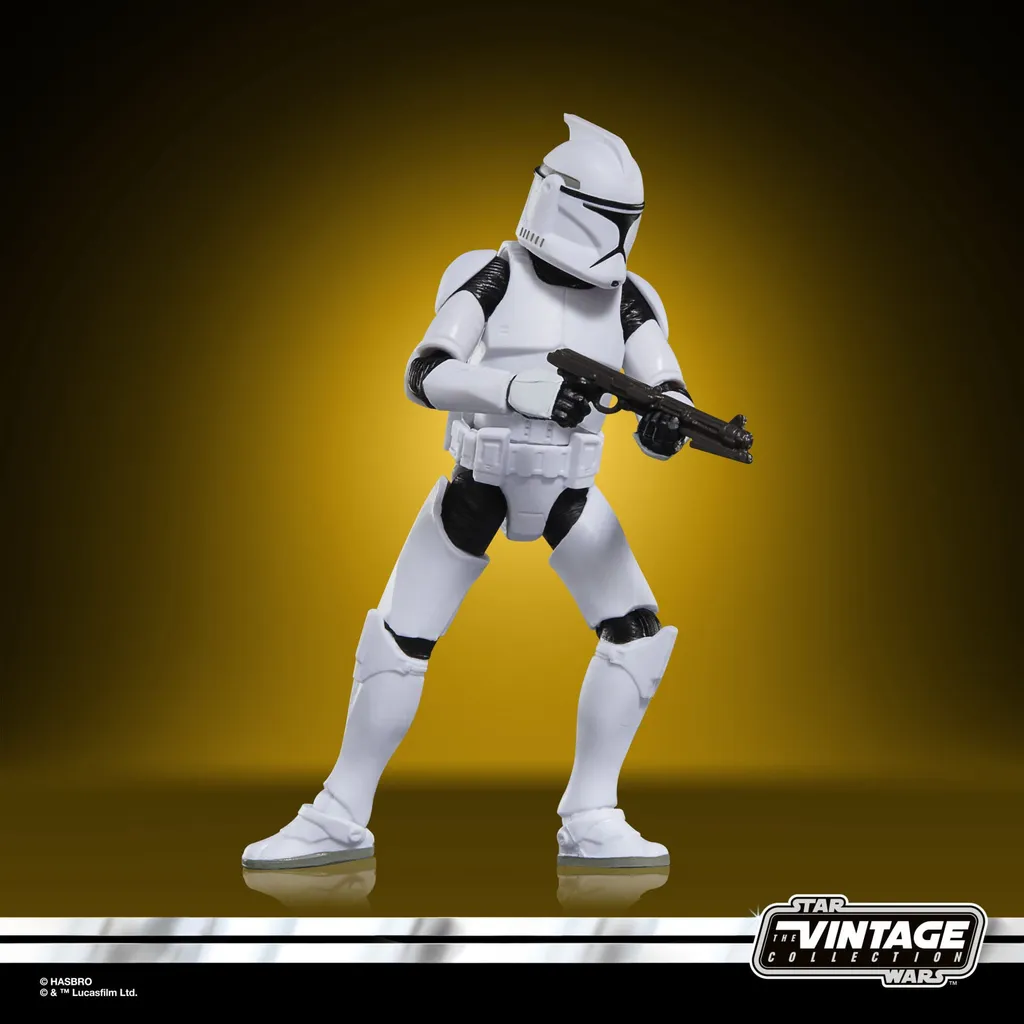 Clone Trooper Phase I Star Wars - Idéal pour Dioramas et Collection