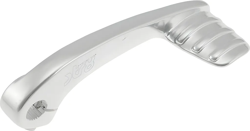 Kick de démarrage chromé STR8 droit pour scooter Peugeot 50 vertical