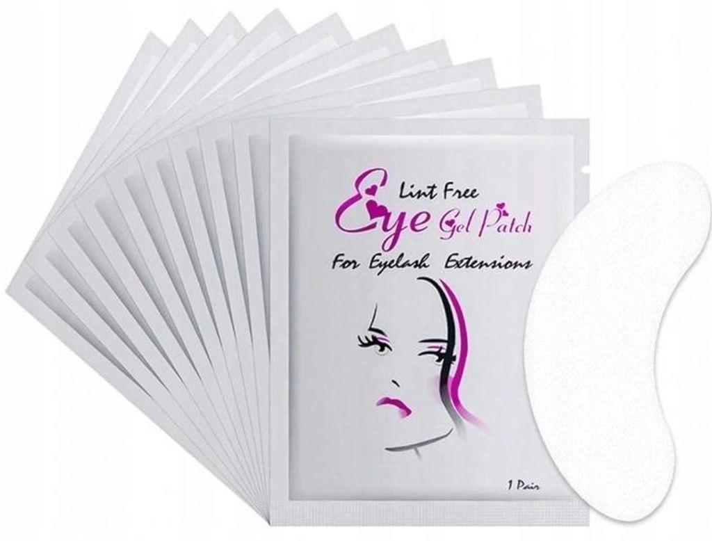 LINT GEL Augenpads für Wimpernverlängerungen 100 Stk.