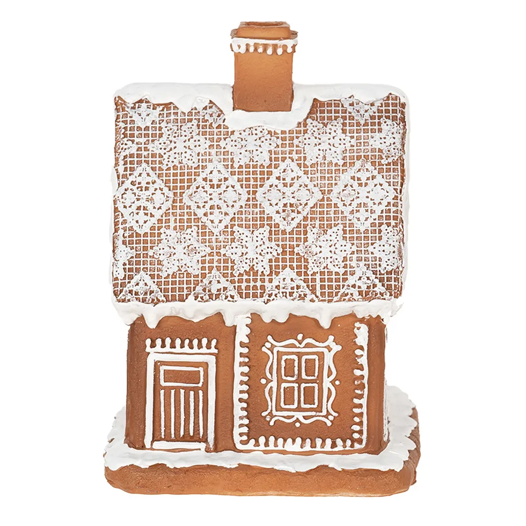 Village de Noël : Maison pain d'épices lumineuse LED pour déco de table