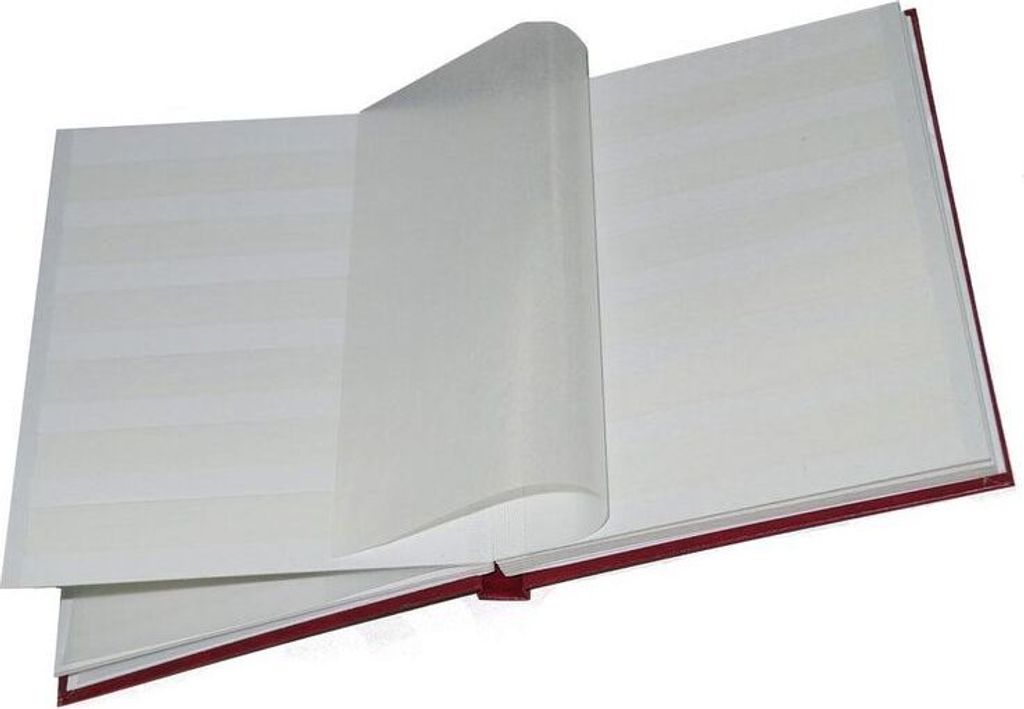 PRINZ 2003.2 Classic-Einsteckbuch, 16 Seiten - 165 x 220 mm rot